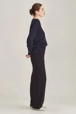 Sills + Co Longline Landscape Pant - Black/White