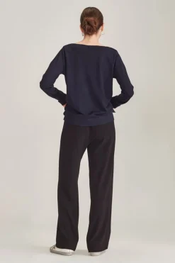 Sills + Co Longline Landscape Pant - Black/White