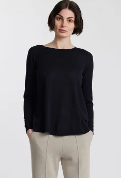 Standard Issue Merino Swing Sweater - Black