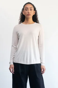 Standard Issue Merino Swing Sweater - Alabaster