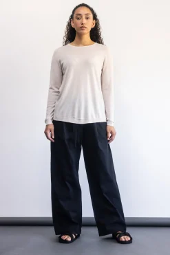 Standard Issue Merino Swing Sweater - Alabaster