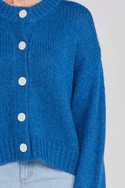 Thing Thing Cleo Cardigan - Cobalt
