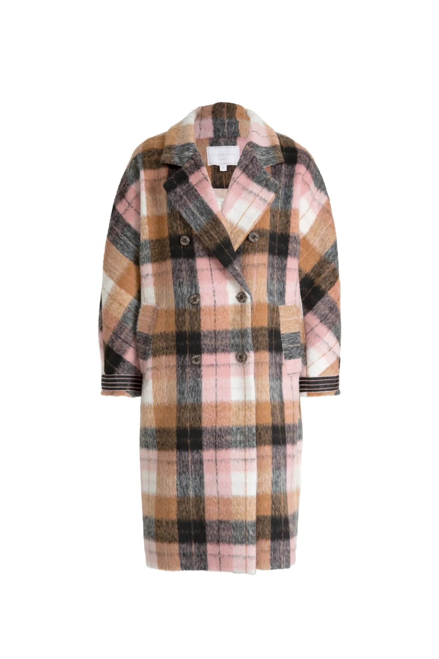 Trelise Cooper Cozy Grail Coat - Check