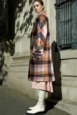 Trelise Cooper Cozy Grail Coat - Check