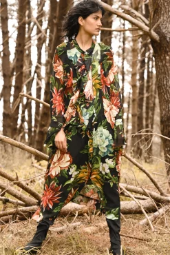 Trelise Cooper Falling Into You Dress - Black Floral
