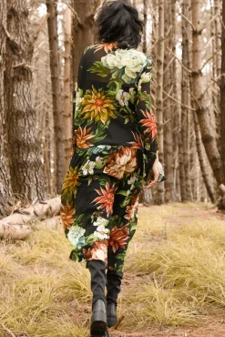 Trelise Cooper Falling Into You Dress - Black Floral