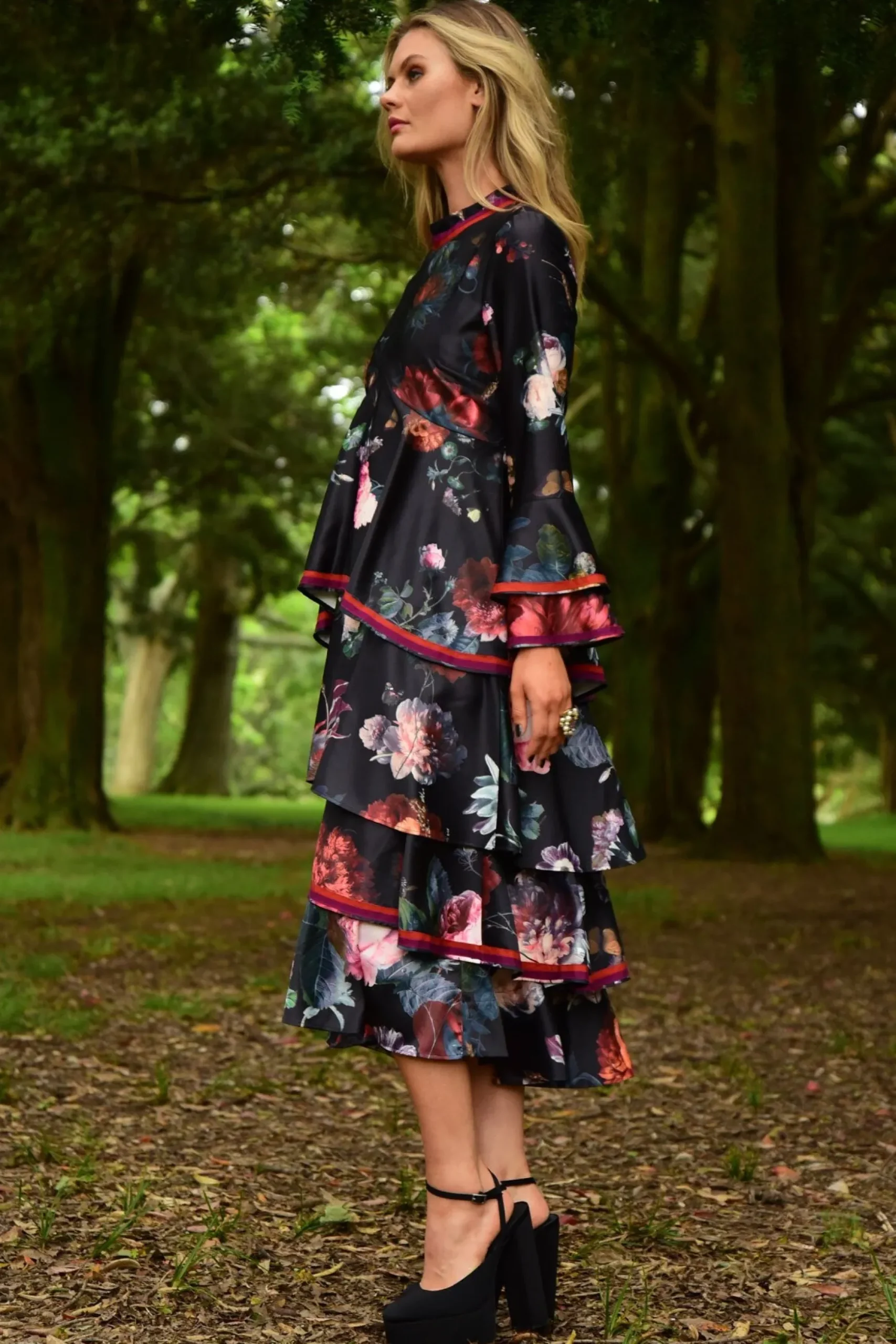 Trelise Cooper Flounce Up My Life Dress - Black