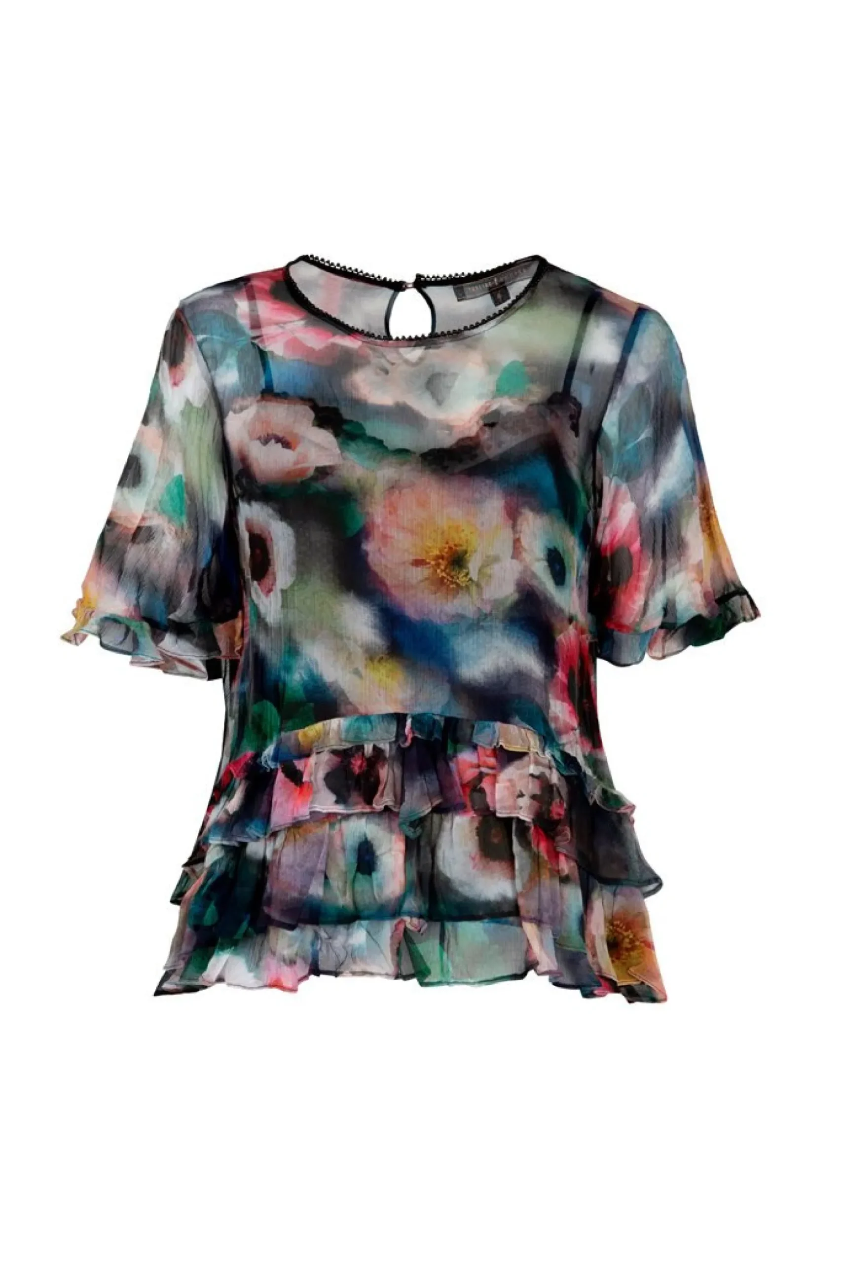 Trelise Cooper Ruffle N Ready Top - Poppy Floral