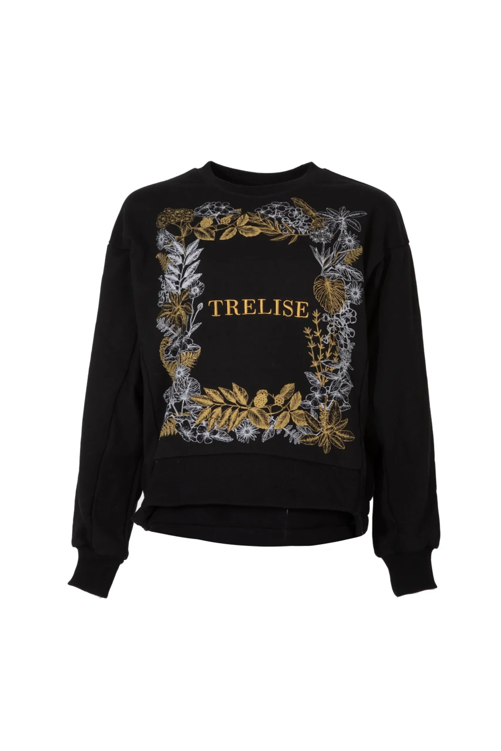 Trelise Cooper Wreath My Mind Sweatshirt - Black/Bronze