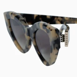 Valley Eyewear Bones - Fawn Tort with Gold Metal Trim