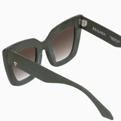 Valley Eyewear Brigada - Matte Army Green / Brown Gradient Lens