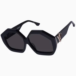 Valley Eyewear Colosseum - Gloss Black/Black Lens