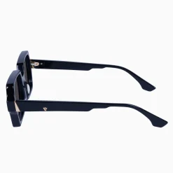 Valley Eyewear Liberty - Gloss Black with Gold Metal Trim