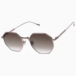 Valley Eyewear Orb - Gloss Bronze Japanese Titanium/Brown Gradient Lens