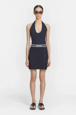 Viktoria & Woods Baroque Skirt - Black/Ivory