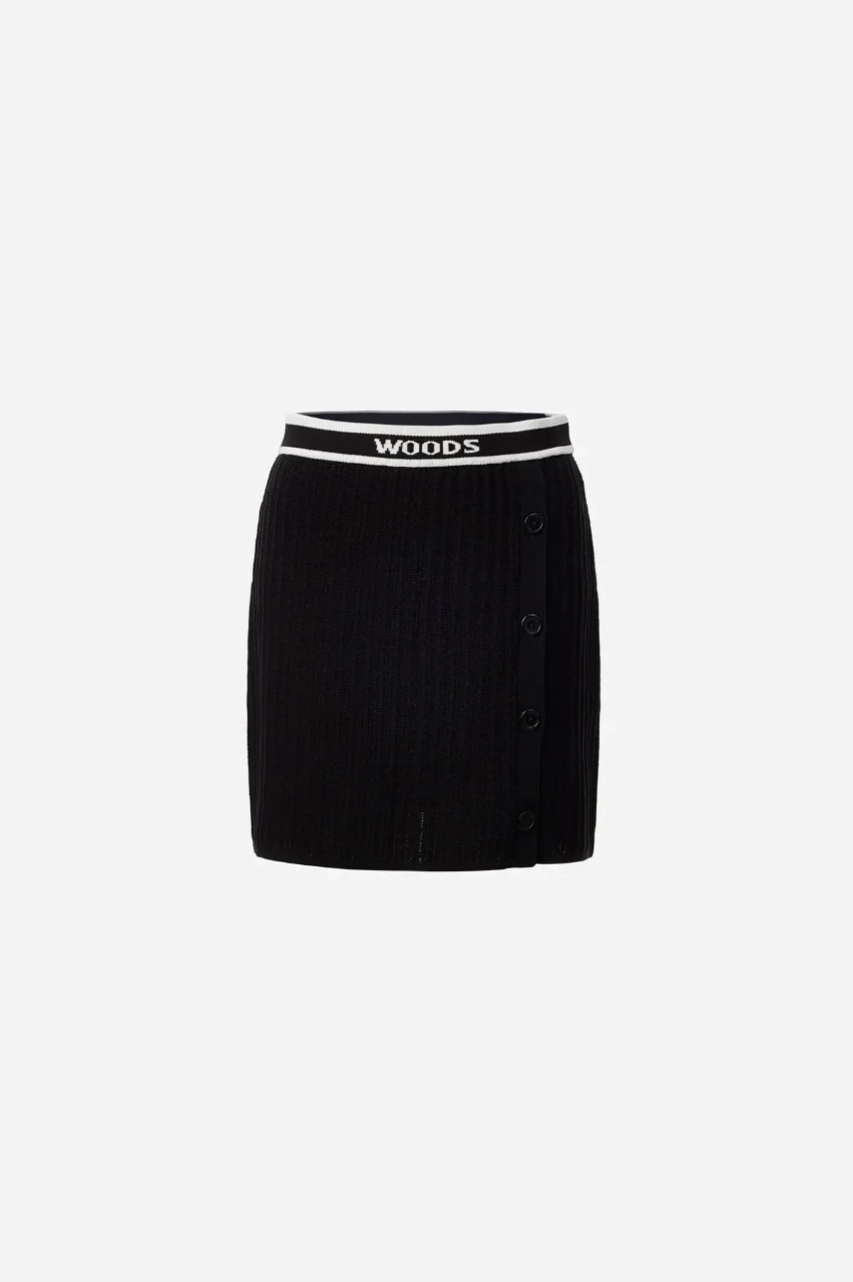 Viktoria & Woods Baroque Skirt - Black/Ivory