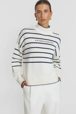 Viktoria & Woods Remedy Knit - Ivory/Eclipse