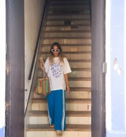 Zaziba Seashells Tee - White