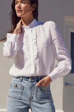 Zoe Kratzmann Dialect Top - Porcelain