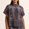 Zoe Kratzmann Jaunt Top - Midnight Aztec