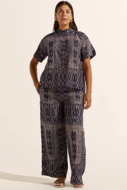 Zoe Kratzmann Jaunt Top - Midnight Aztec