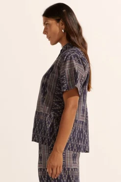 Zoe Kratzmann Jaunt Top - Midnight Aztec