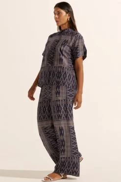 Zoe Kratzmann Jaunt Top - Midnight Aztec